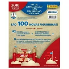 Kit De Atualização De Figurinhas Panini Copa Rússia 2018