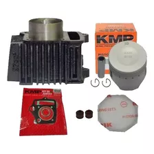 Kit Cilindro Pistão Kmp Honda Biz 100 / Pop 100 Std