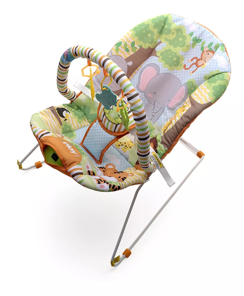 Cadeira De Descanso Bebê Vibratória E Musical Protek 