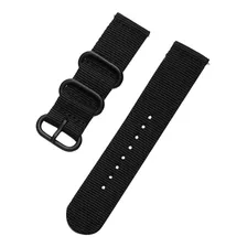 Pulseira Nylon Militar Gtr 22mm Pra Amazfit Garmin Samsung