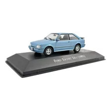 Miniatura Ford Escort Xr-3 1991 Azul - Ed.147