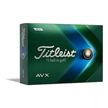 Bolas De Golf Titleist Avx, Blancas (una Docena)