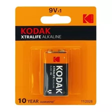 Bateria 9v Kodak Alcalina Xtralife / Tecnocenter