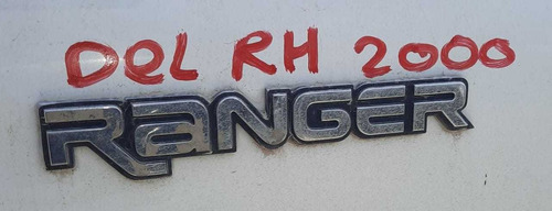 Letras (ranger) De Salpicadera Lado Copiloto De Ranger 2000 Foto 2