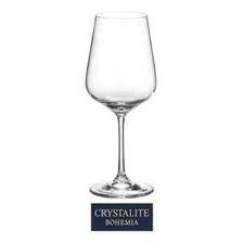 Copa Cristal Bohemia X6 Vino Crystalite Strix