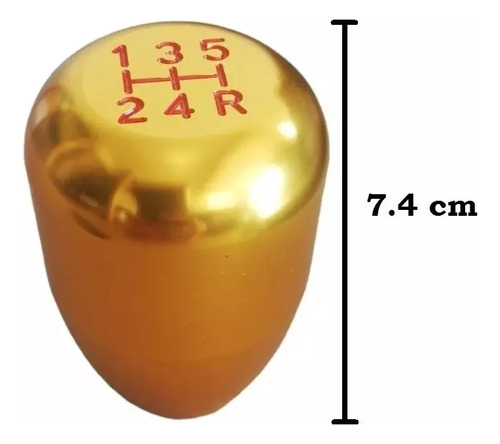 Perilla Pomo Palanca Dorada Mitsubishi Space Wagon 2003 Foto 4