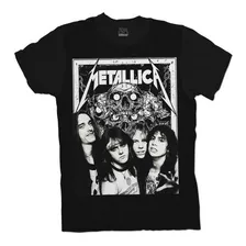 Camiseta Rock Metallica Heavy Metal Adultos / Niños