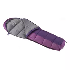 Wenzel Backyard Saco De Dormir De 30 Grados Para Niñas, Púrp