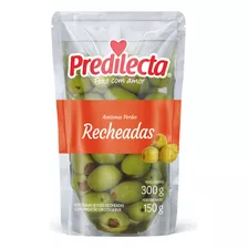 Azeitonas Verde Recheadas Sachê 150g Predilecta