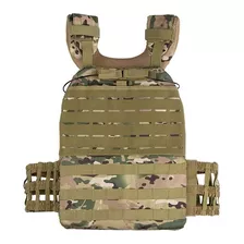 Chaleco Táctico De Combate Estilo Militar Multifuncional 