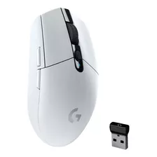 Mouse Gamer Logitech G305 Inalambrico Lightspeed Hero Blanco