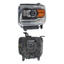 Faro Niebla Gmc Sierra 2005 - 2007 Con Base Con Foco Izq