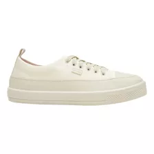 Tenis Feminino Casual Branco Cru Confortavel Byara Em Oferta