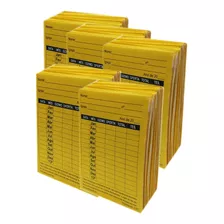 Envelope Para Dizimo Anual Pacote 500 Unidades Amarelo