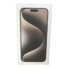 Caixa Vazia iPhone 15 Pro Max Natural Titanium 256gb