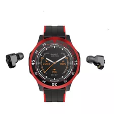 Reloj Inteligente Dos En Uno Con Audífonos Bluetooth N16