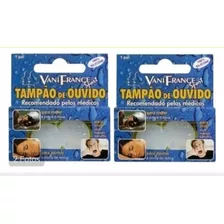 Tampão De Ouvido 100% Silicone Vani France Kit Com 2 Pares