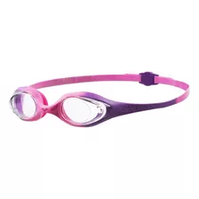 Antiparras De Natación Arena Spider Junior Clear/violeta Color Violet/clear/pink