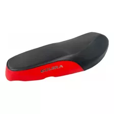 Asiento Gilera Smash 110 - Rojo/azul - Original