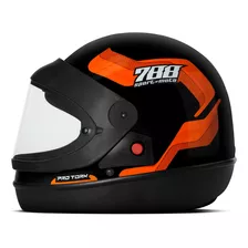 Capacete Integral Automático Sport Moto 788 Pro Tork Fechado