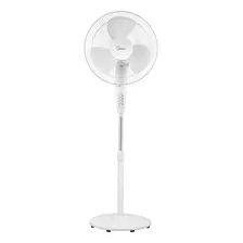 Ventilador De Pie 1.30 Alto Midea Fs40-11d Blanco 50w Albion