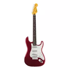 Guitarra Eléctrica Squier By Fender Vintage Modified Surf Stratocaster De Tilo Candy Apple Red Poliéster Con Diapasón De Palo De Rosa