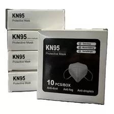 Mascarillas Kn95 Negras Certificadas- 5 Cajas (50 Unidades)