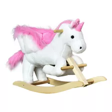 Qaba Juguete De Unicornio Para Bebés Con Canción De Cuna,.