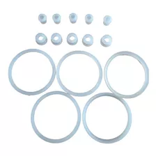 5 Kit De Anel De Silicone Para Garrafa Inox Tereré (3 Peças)