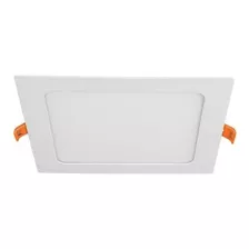 Plafon Led Techo Embutir Richi Cuadrado 18w