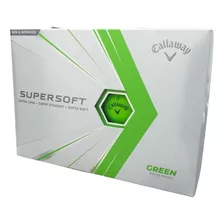 Pelotas Golf Callaway Supersoft - Caja X12 - Verde