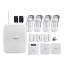 Kit Alarme Sf E Wifi Amt 8000 C/ Sensores Externo E Magnétic