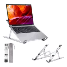 Base Suporte Notebook Trava Regulável Alumínio Home Office