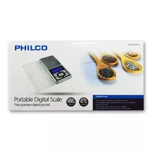 Philco Pesa Gramera Digital Portable. De 0,1 A 500 Gramos