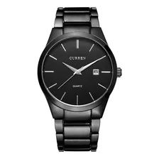 Relojes De Cuarzo Curren Classic Para Hombre Con Correa Negra