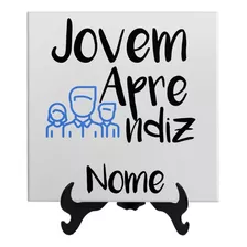 Quadro Em Azulejo Para Presente Jovem Aprendiz Com Nome