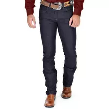 Calça Country Jeans Masculina De Cowboy Para Usar Com Bota 