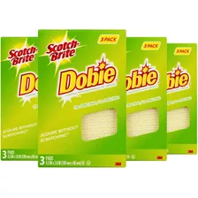 3m Scotch-brite Dobie Almohadillas Multiusos 3 Unidades Pa