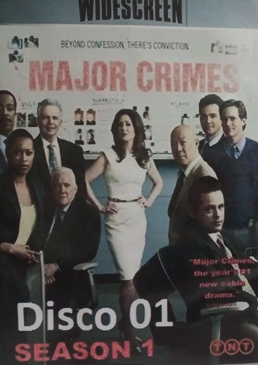Dvd Major Crimes   - As 6 Temporadas - Dublado Legendado