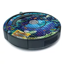 Carbon Fiber Skin Para Irobot Roomba 675 Cobertura Mínima |