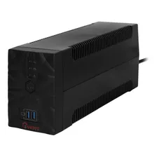 Ups Regulador Quasad 1000va 500w 8tomas 2 Usb Pc Respaldo