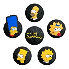 Kit 6 Porta Copos Emborrachados Personalizado Os Simpsons 