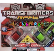 Hasbro Mudflap Autobot Skids Transformers Rpms Battle Series