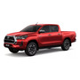 Emblema Hilux Toyota Negro Mate Platn Accesorio Lujo Pickup Toyota Pickup-22R