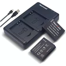 Batería Dmwbcm13 (paquete De 2) Y Kit De Cargador Dual...
