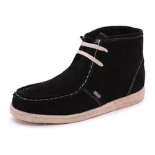 Bota London Style Cor Preta Cano Curto Super Confortável