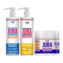 Kit Widi Care Juba Shampoo Condicionador Máscara Nutritiva