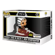 Funko Pop! Star Wars Hyperspace Heroes Ahsoka In Delta 7 Amz