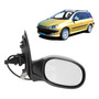 Espejo Derecho Negro Para Peugeot 206 2007 Elctrico  Peugeot 206