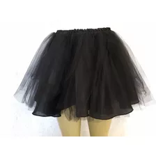 Saia Tule Tutu 6/11 Anos Infantil M Todas As Cores C/ Forro.